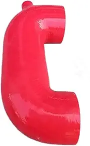 Car Pressure Lines & Hoses Fit for Renault 5 Fit for R5 GT Turbo 1985-1991 Silicone Turbo Induction/Intake/Inlet Hose Pipe Car Air Intake Hose(Red)