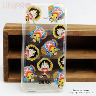 【UNIPRO】HTC Desire 610  航海王 海賊王 魯夫 One Piece 手機殼 透明 軟殼 TPU