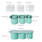 NEW Silicone Ice Lattice Mould Easy Release Ice Cube Tray for Smooth Ice Making