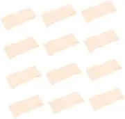 12pcs Scar Removal Sheets Adhesive Gel Tape for Scars Natural Skin Tone Breathable Tpu Patches