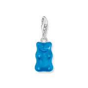 THOMAS SABO Charm pendant goldbears in blue