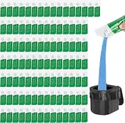 Siewl Portable Toilet Absorbent Gel Powder, Poo Gel for Camping Toilet Powder, Poo Urine Powder for Potty Bags, Poo Deodorizing Treatment for Outdoor Camping Hiking Emergency Toilet (100Pack)