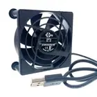 2pcs 80mm USB Cooling Fan Router Android TV Box Computer Set Top Box Wireless