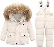 [Jueshanzj] Children's down jacket boys and girls 2 thick western style winter clothes suitable for 1-6 years old infants