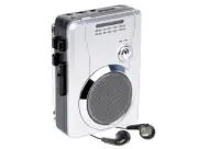 All-In-1 Walkman Cassette Tape Player AM/FM Radio Tuner Recorder