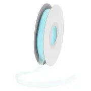 50 Yards Organza Ribbon 3/8" Light Blue Chiffon Ribbon for Flower Decoration
