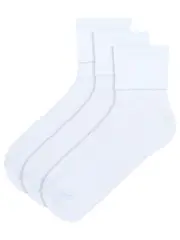 Kids Underworks 3Pack Turnover Socks