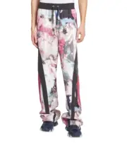 $2,395 NWT Balmain Pastel Renaissance Color Block Print Sweatpants 32 (48)