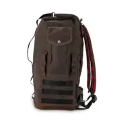 Burly Voyager Backpack / Sissy Bar Bag, Brown, For Harley-Davidson