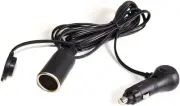 Car Cigarette Lighter Extension Cable Plug Male to Female Socket with on off ...