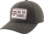 Zephyr NCAA Officially Licensed Hat Competitor Patch Defer Charcoal