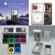 NEW Apple iPod Classic 7th Gen 2TB SSD MP3-LG 2000mAh Battery-Sealed BOX