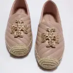 TORY BURCH QUILTED ESPADRILLES 草編鞋