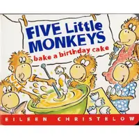 在飛比找momo購物網優惠-Five Little Monkeys Bake A Bir