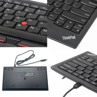 聯想ThinkPad USB有線鍵盤小紅點筆記本電腦辦公簡約小巧輕薄鍵盤 xSDg