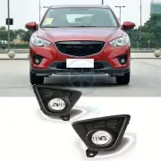 For Mazda CX-5 2013-2016 Clear Lens OE Fog Light Lamp & Wiring & Switch Kit k (for: Mazda)
