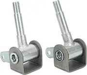 Go Kart Spindle Set, 4.5in x 5/8in 2pcs Right Left Steel Alloy Spindle Bracket Set for Go Kart Accessories