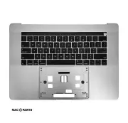 Macbook Pro 15 inch A1990 Topcase Top Housing keyboard for 2018-2019 Space Grey