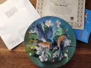 Lot of 5 Knowles "Birds Of Your Garden" Encyclopedia Britannica Plates