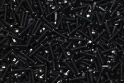 (500) Button Head 8-32 x 3/4 Socket Cap Screws BHCS Allen Plain Black #8