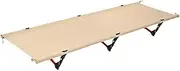 Camping Bed, Folding Camping Cot Tent Bed For Adult, Single Ultralight Camp Bed with Storage Bag, Portable Sleeping Cot, Aluminium Alloy Frame, For Indoor Outdoor Hiking Fishing Car Travel ( Color : B