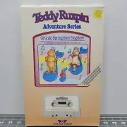 Vtg Teddy Ruxpin Book & Cassette Tape "Grundo Springtime Singtime" WOW 1985