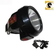 Miner Light 1W 2200LM Head Lamp 1+6 Auxiliary LED Safety Cap Cordless MINERMATE