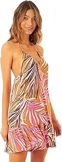 [Maaji] Caramel Foliage Linn Short Dress