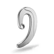 P1 Ultrathin Earhook bluetooth Earphone With Mic CVC 6.0 Noise Cancelling SILVER COLOR