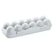 Egg Tray Holder Home Storage Box Kitchen Fridge Crisper Container Organizer