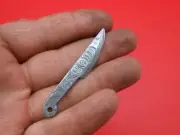 Beautifully Made Damascus Steel Small Key Chain Articles Use As Gift 16 Psc A017