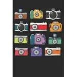 RETRO CAMERA GIFT LINED NOTEBOOK
