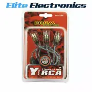 DNA RCA412BU RCA Y SPLITTER 1 FEMALE TO 2 MALE PRO SPEC 22CM CONNECTORS OFC