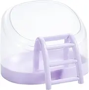 Hamster Bathtub, Small Animal Bath, Anti Slip Design, Sturdy Materials Sand Bath Box, Pet Wash Container for Hamsters, Gerbils, and Other Tiny Pets, 1 Piece