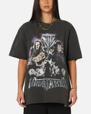 [CULTURE KINGS] Culture Kings X Wwe The Undertaker Summer Slam Heavy T-shirt Black Wash - Size M M Black Wash
