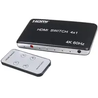 在飛比找蝦皮商城優惠-伽利略 HDMI 4K@60Hz 4進1出 CEC功能 切換