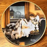 1991 Knowles Norman Rockwell “Doorway To The Past” W/COA NIB FREE SHIPPING.