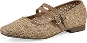 [WHITE MOUNTAIN] Women's Bocage Double-Strap Flat
