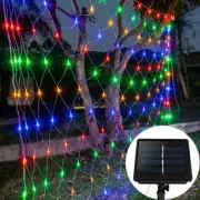 LED Net Mesh Lights Fairy Curtain Home Party Garden Christmas Decoration Outdoor