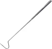 FONDOTIN Extendable Snake Hook Heavy Duty Snake Catcher Stick Tool Reptile Supplies 68cm Stainless Steel Hook Feature