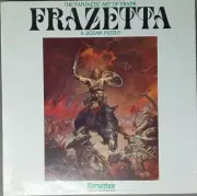 Rare Vintage 1982 Frank Frazetta 551 Piece Jigsaw Puzzle Complete! Exc Vtg Cond!