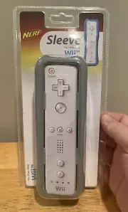 Nerf Protective Sleeve for Nintendo Wii Remote Control Gray - NEW Package D2