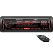 Single Din Car Stereo Receiver: Bluetooth Car Radio System - Digital Multimed...