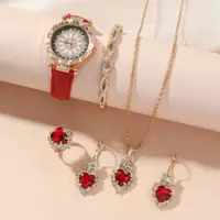 在飛比找蝦皮購物優惠-Wrist watch Ring+earrings+neck