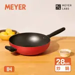 【MEYER 美亞】IH導磁陶瓷不沾炒鍋28CM - BAUHAUS革新系列