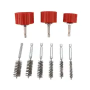 Copper Pipe Cleaner Set for Drill, Tube Cleaning Brush, Cleans Copper1114