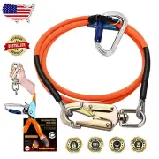 High-Visibility Flipline with Steel Wire Core - Perfect for Tree Climbing Safety