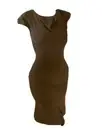 yves saint laurent 100% silk dress FR34