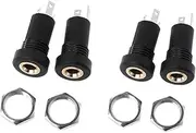 2/4/10PCS 3.5MM Audio Jack Socket Stereo 3 Pole Solder Panel Mount with Nut Connector Headphone Female Socket PJ-392A PJ392A(4pcs)