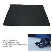 Shoe Rubber Sole Sheet 1.2mm Black Anti Slip Soft Wear Resistant Repair Pad